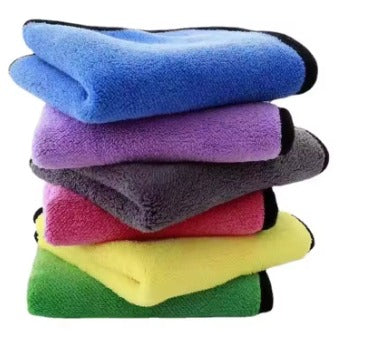 Quick-drying Pet Dog and Cat Towels Soft Fiber Towels Water-absorbent Bath Towel Convenient Pet Shop Cleaning Towel Pet Supplies